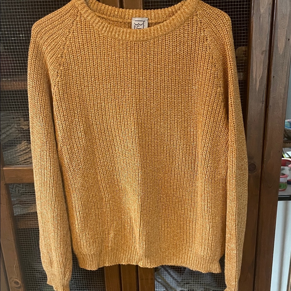 Baserange Yellow Sweater Cotton Small